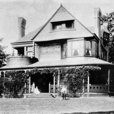 Photograph believed to be the Albert Clark House