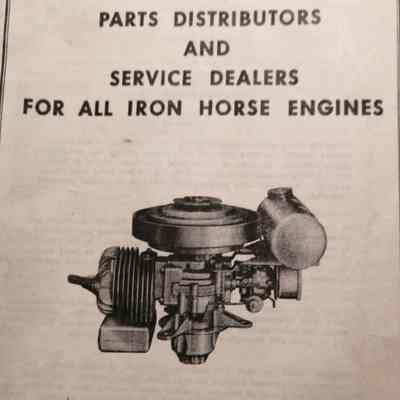 Parts distributors and service dealers for all iron horse dealers