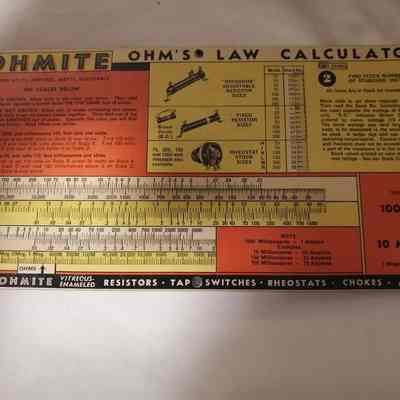 OHM'S law calculator