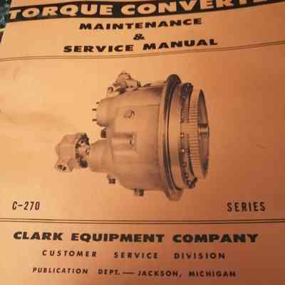 Clark. Torque converter. C-270 series
