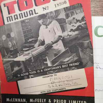 Tool manual No 18990