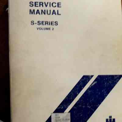 Truck service manual. S-series.