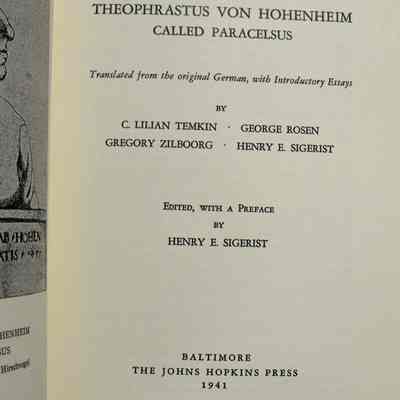 Four treatises of Theophrastus von Hohenheim called Paracelsus