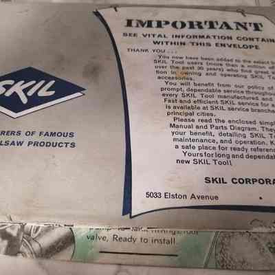 Skil. Important instructions