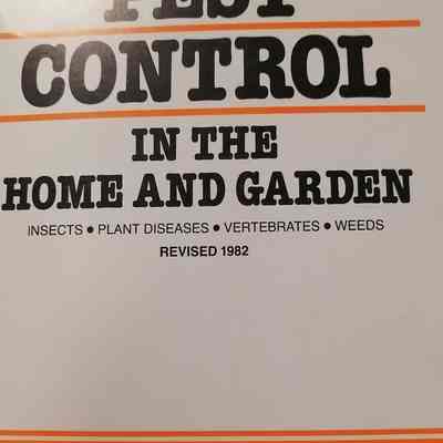 Pest control in the home and garden