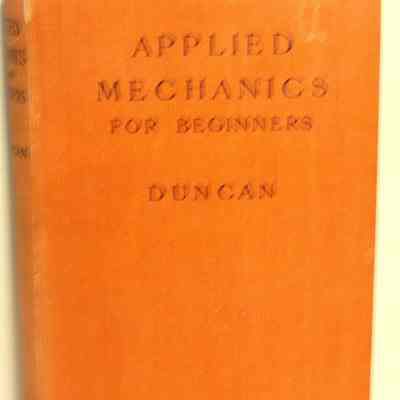 Applied mechanics for beginners