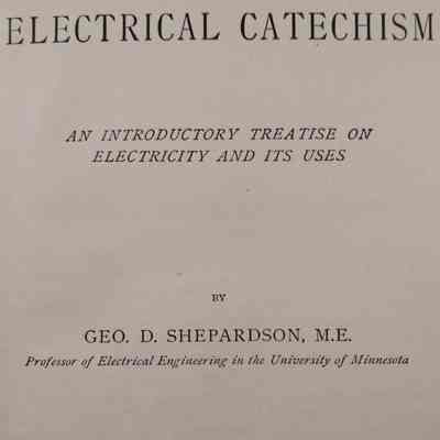 Electrical catechism.