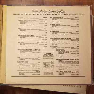 Liner - Beethoven's "Emperor" Concerto For Piano And Orchestra - Artur Schnabel And The Chicago Symphony Orchestra, Frederick Stock Conducting – 1950 - Victor Dm-939 - Victoria High School (2021)