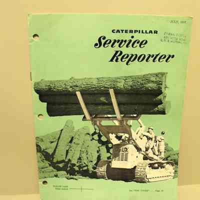 Caterpillar service reporter