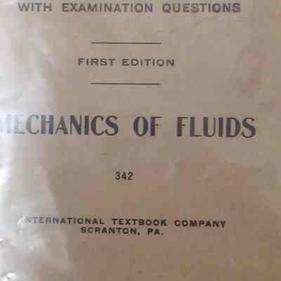 Mechanics of fluids