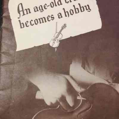 Age-old craft becomes a hobby
