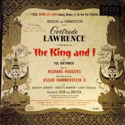 Album - 78rpm Record, Shellac - Rodgers And Hammerstein: The King And I, Original Cast - The King And I Orchestra – 1951 - Decca Da-876 - The Old Attic (2015)