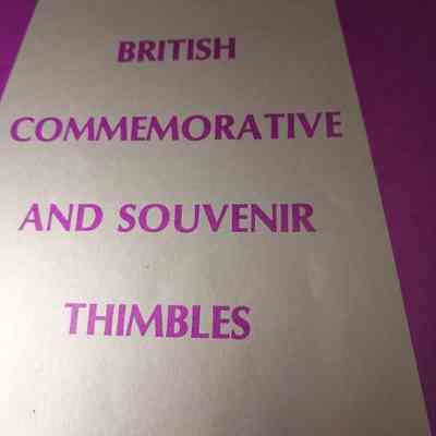 British commemorative and souvenir thimbles