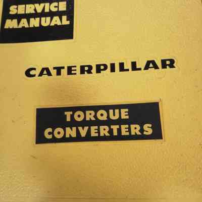 Caterpillar torque converters