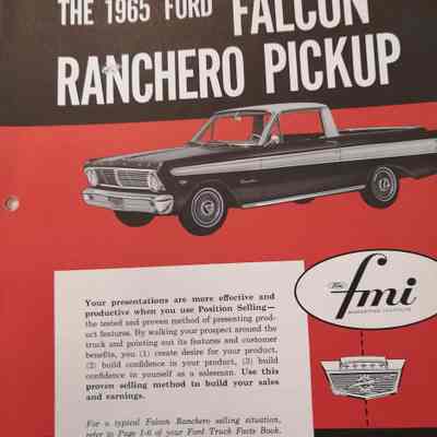 1965 Ford FALCON Ranchero pickup