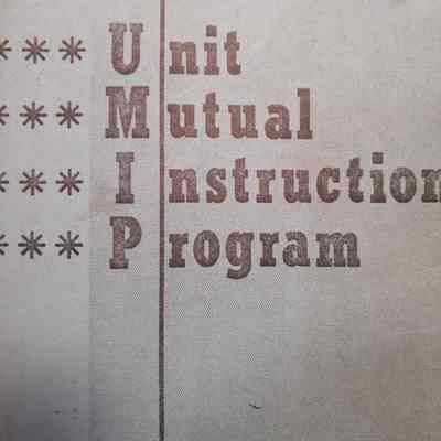 Unit mutual instruction program