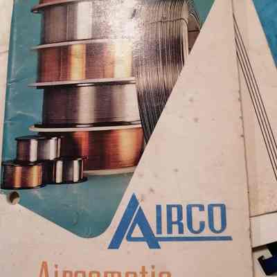 Aircomatic welding wire. Catalog 2330
