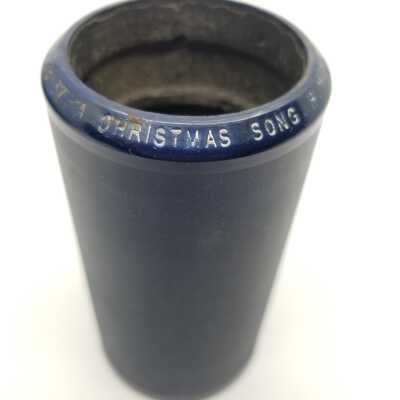 Cylinder Record, Bakelite - A Christmas Song - H. Macklin - 1912 - Edison 23137 - Senkler Estate Collection