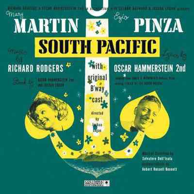 Album - 78rpm Record, Shellac - Rodgers And Hammerstein's "South Pacific" - South Pacific [Original Broadway Cast] – 1949 - Columbia D-244 - The Old Attic (2015)