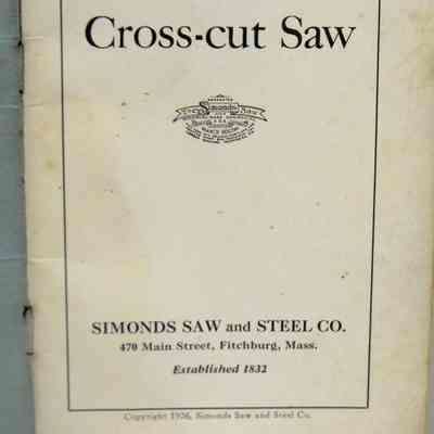 Cross-cut saw