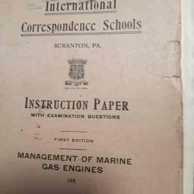 Management of marine gas engines