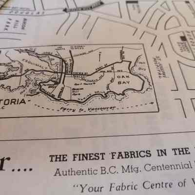 Victoria. Map.
