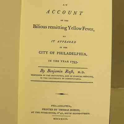 Account of the bilious remitting Yellow Fever, as it appeared in the city of Philadelphia in the year 1793