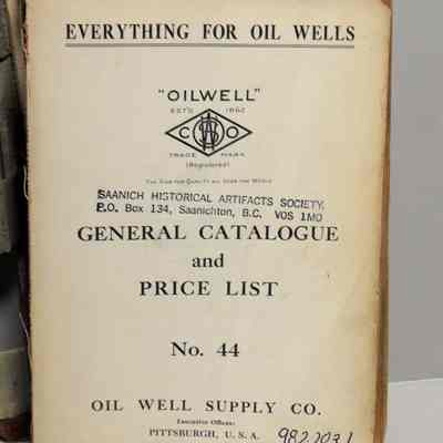 Everything for oil wells. General catalogue and price list. No. 44