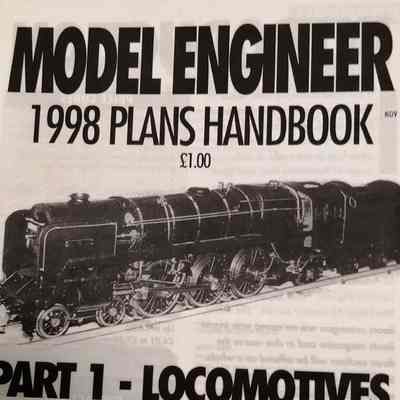 Model engineer 1998 plans handbook. Part 1 - locomotives