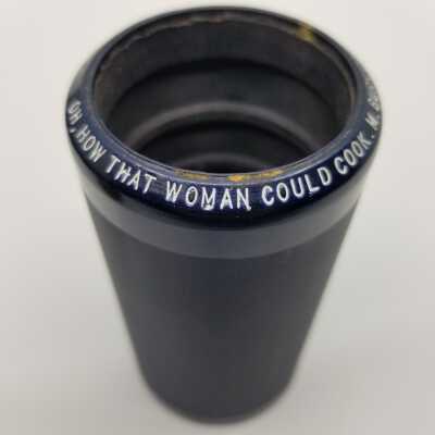Cylinder Record, Bakelite - Oh, How That Woman Could Cook - M. Burkhart - 1915 - Edison 2647 - Senkler Estate Collection
