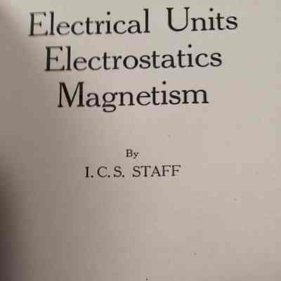 Electrical units. Electrostatics Magnetism