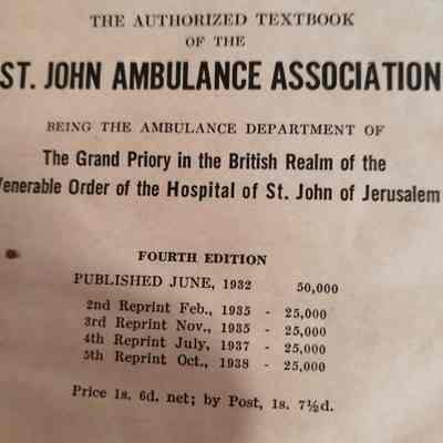 Home nursing. The authorized textbook of the St. John Ambulance Association