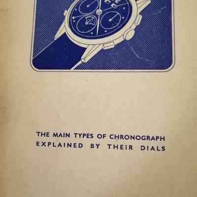 Main types of chronograph explained by their dials