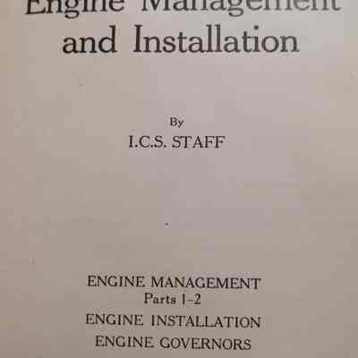 Engine management and installation