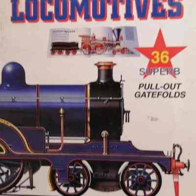 Gatefold book of the world's great steam locomotives