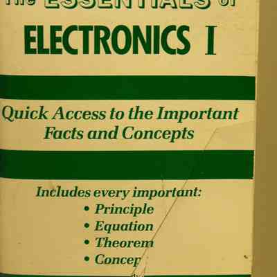 Essentials of Electronics1
