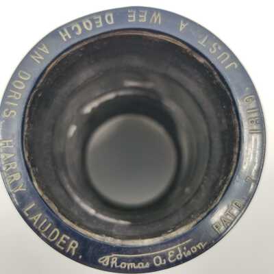 Cylinder Record, Bakelite - Just a Wee Deoch an Doris - Harry Lauder - 1913 - Edison 1819 - Senkler Estate Collection