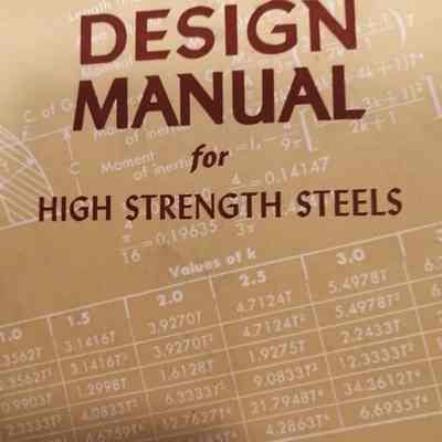 Design manual for high strength steels