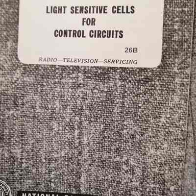 Light sensitive cells for control circuits
