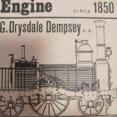Locomotive engine circa 1850. A rudimentary treatise of the locomotive engine in all its phases : popularly described.