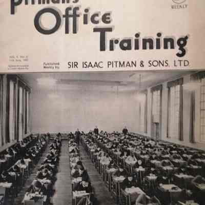 Pitman's office training.
