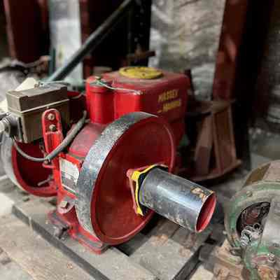 Massey Harris hit and miss engine