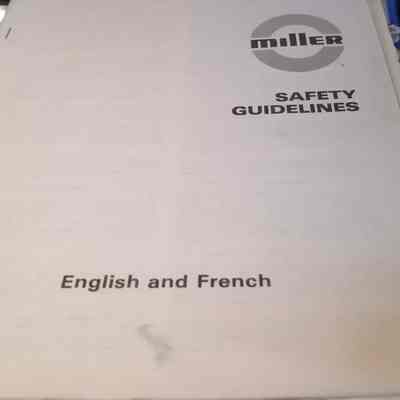 Miller safety guidelines