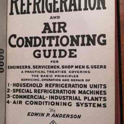 Audels refrigeration and air conditioning guide
