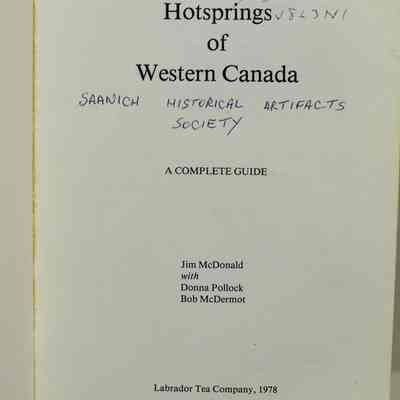 Hotsprings of Western Canada