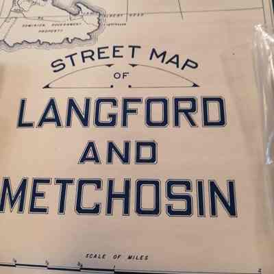 Street map of Langford and Metchosin