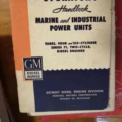 Operator's handbook. Marine and industrial power units