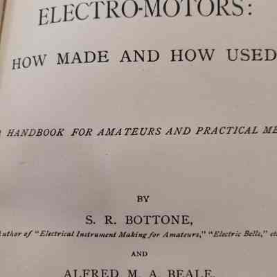 Electro-Motors : How made and how used