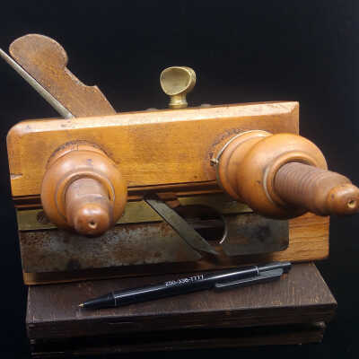 Wooden Plough Plane, late 19th/early 20th century.