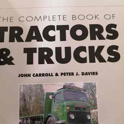Complete book of tractors and trucks